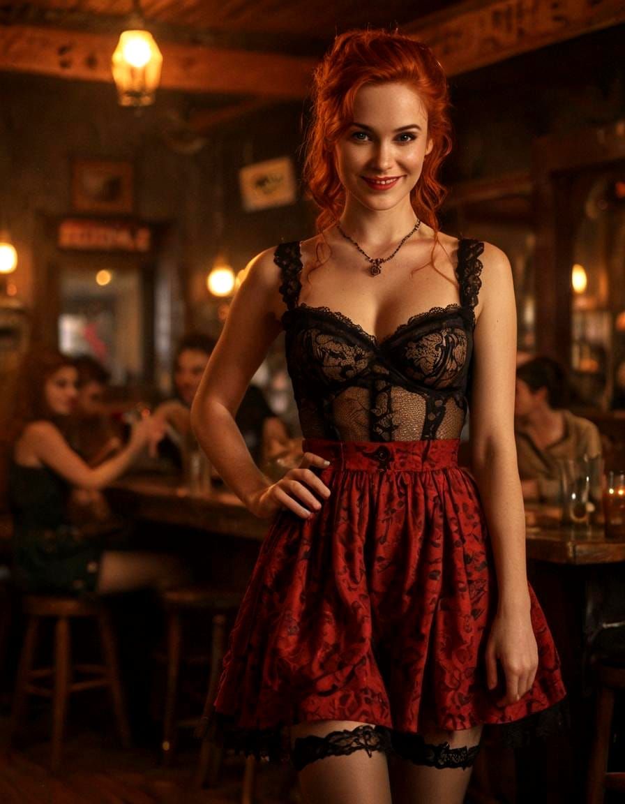 The saloon girls portrait collection (2) Anthea