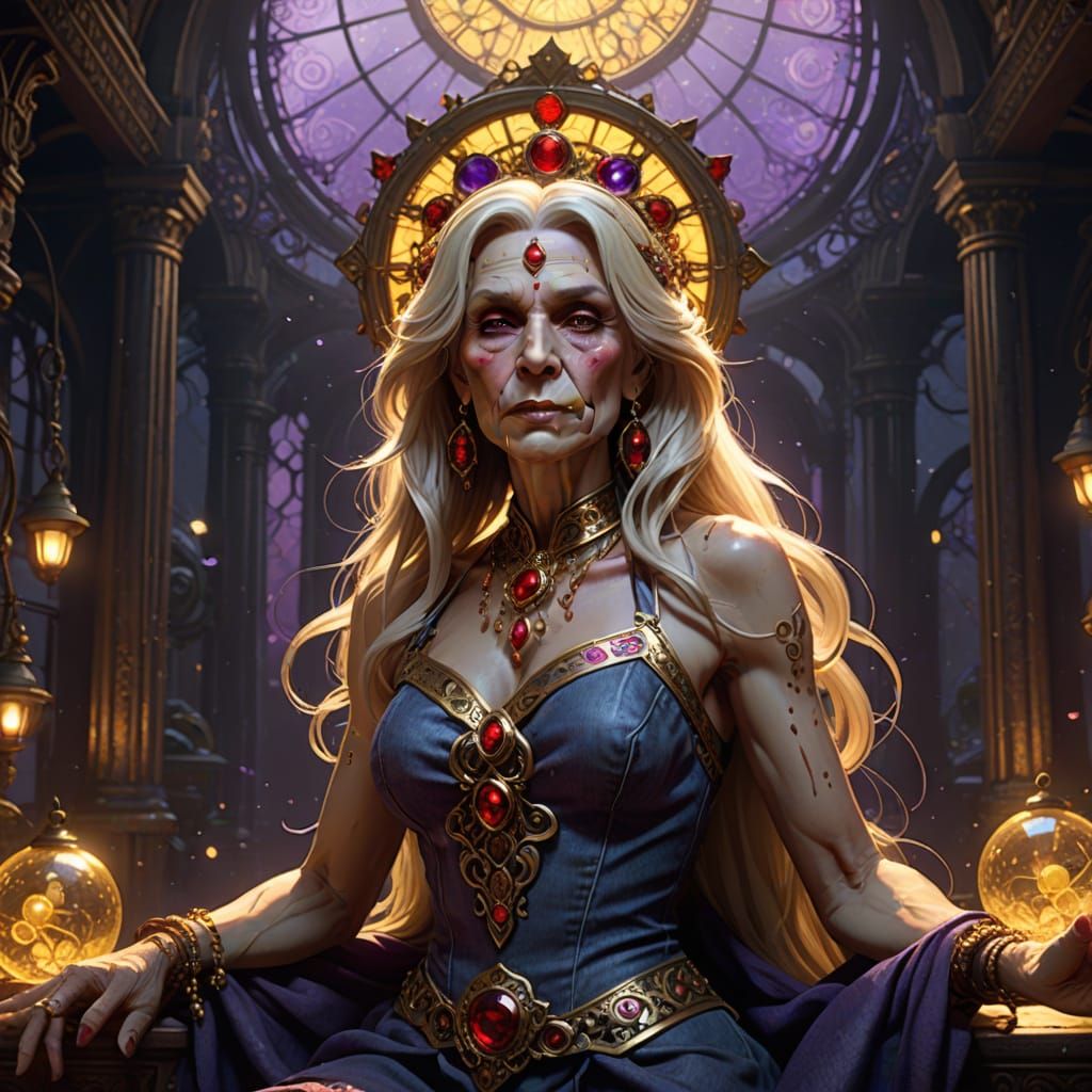 Ethereal Miss Trailer Trash: A Dark Fantasy Queen