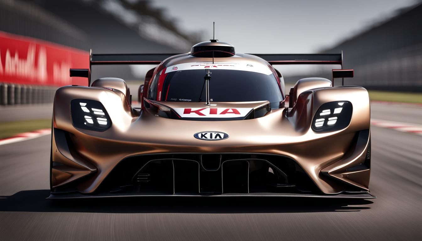 Kia Hypercar Le Mans Race Car in 8K
