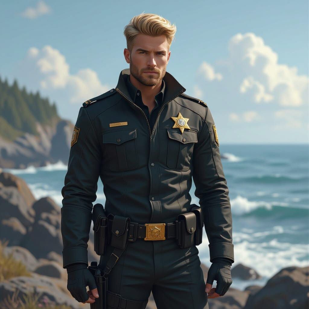 Maine Sheriff on Futuristic Coastline