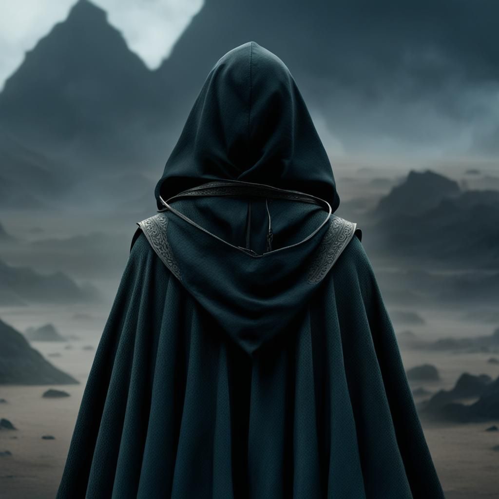 Epic DND Rogue Back View in Digital Matte Painting