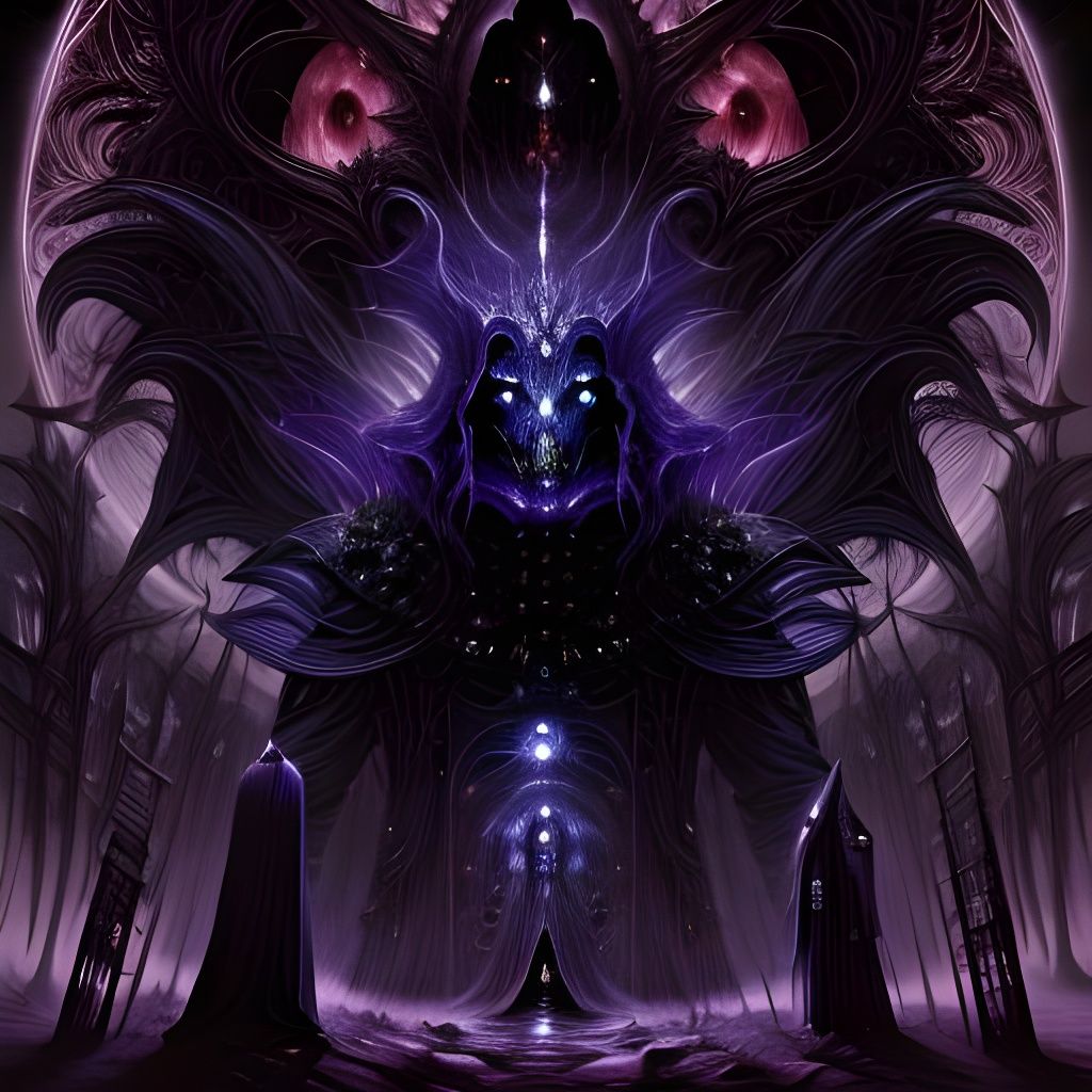 Nightmarish Paranoid Prophecy in Horror Style