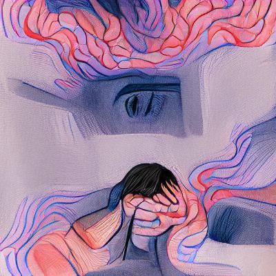 Abstract Representation of Anxiety