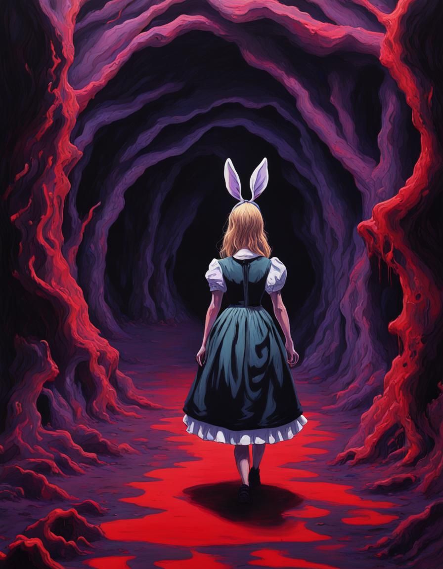 Alice in Hell: A Dark Fairytale Concept