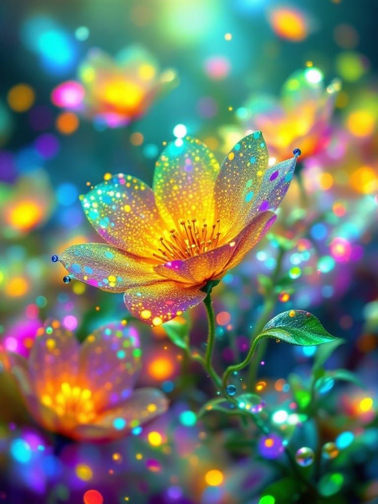 Quantum Dot Ditsyflowers Semiconductor Nanocrystals on Hyperdrive in the Visited Nonscape