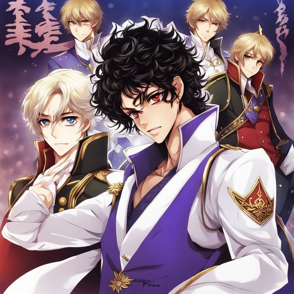 Anime Style Prince Portrait