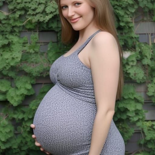 AI Generated Image of Pregnancy