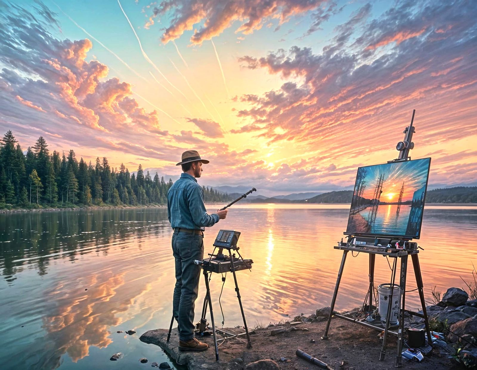 Sound Painter Creates Vibrant Musical Landscape