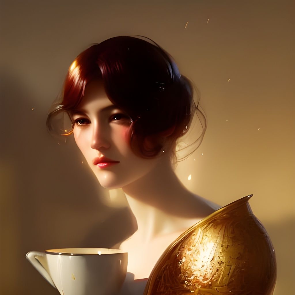 Hot Apple Cider in Precisionist Style