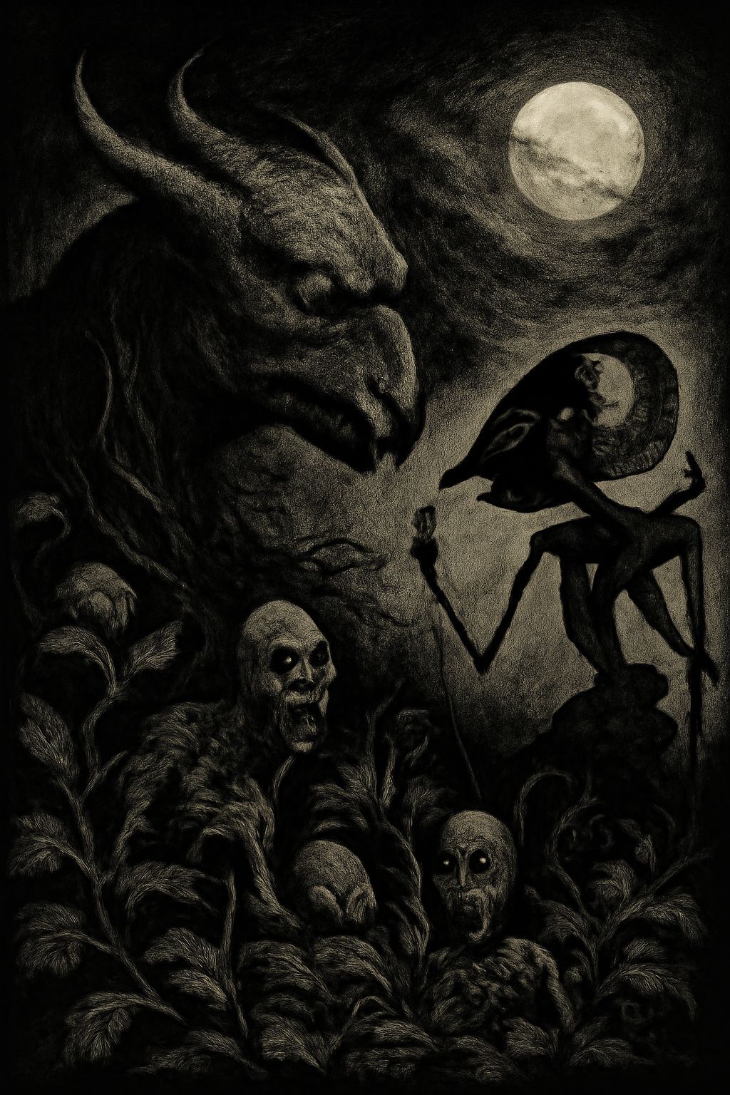 Wayang in Leo's Wicked Garden