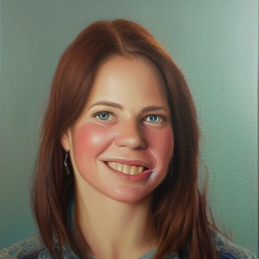Portrait in Oil Painting Style