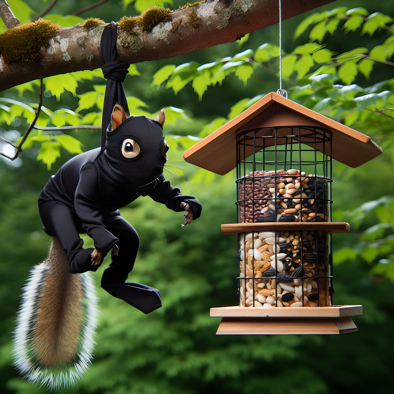 ninja squirrel