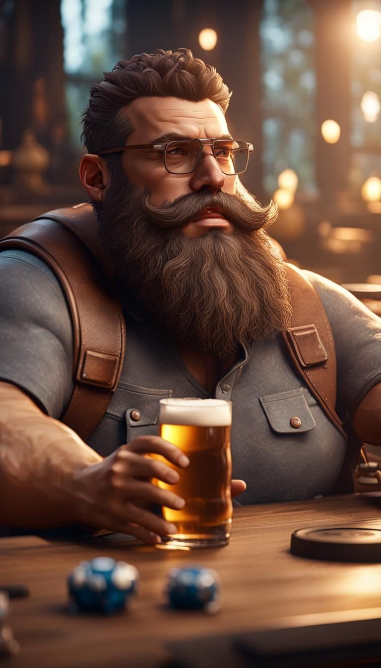 Gamer on Xbox One in 3D Cinematic Style