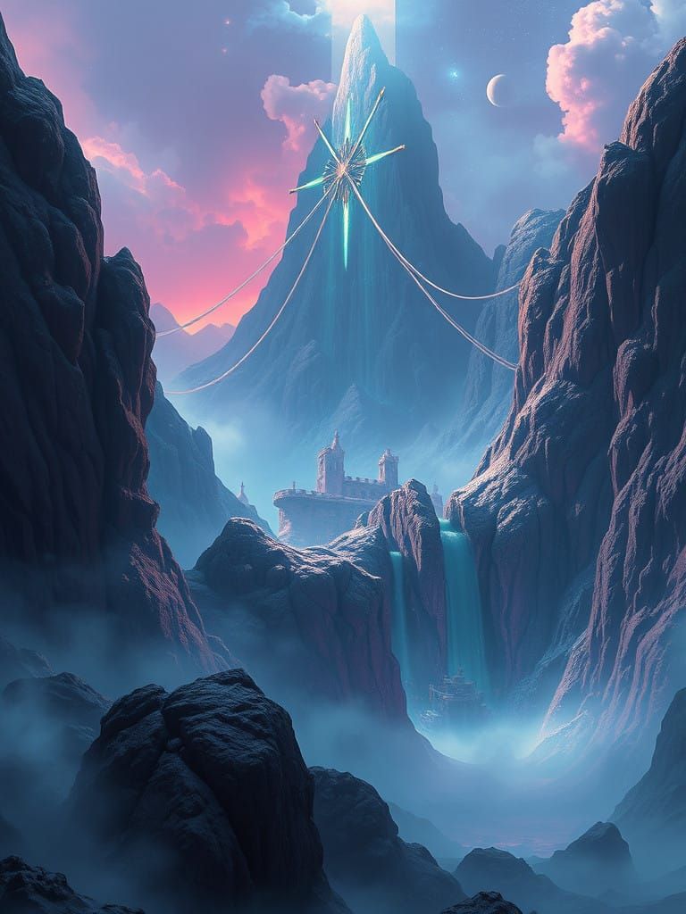 Cedric Peyravernay style detailed matte painting, deep color...
