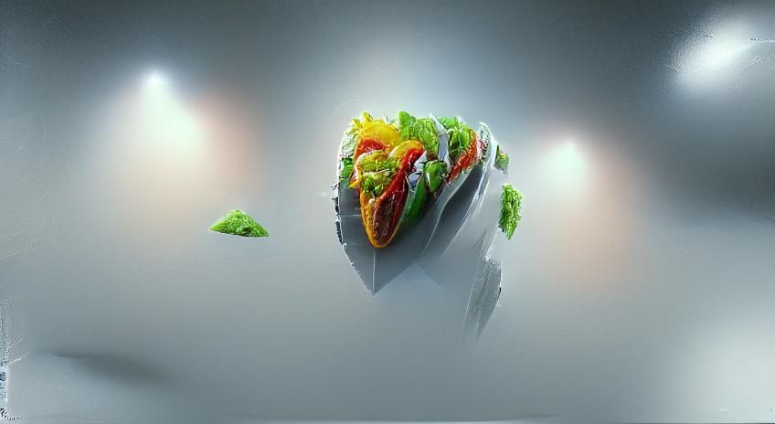 Sci-Fi Taco with Toon Outline Shader