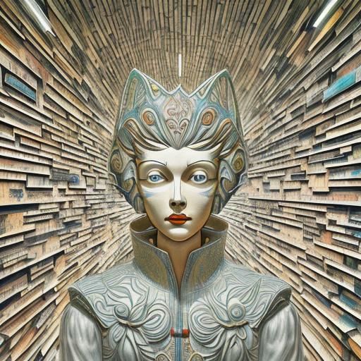 Photorealistic 3D Bra with Striped Pattern