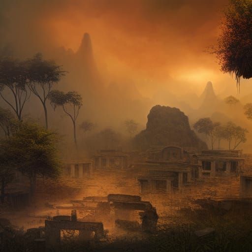 Agent orange poisoning ruins