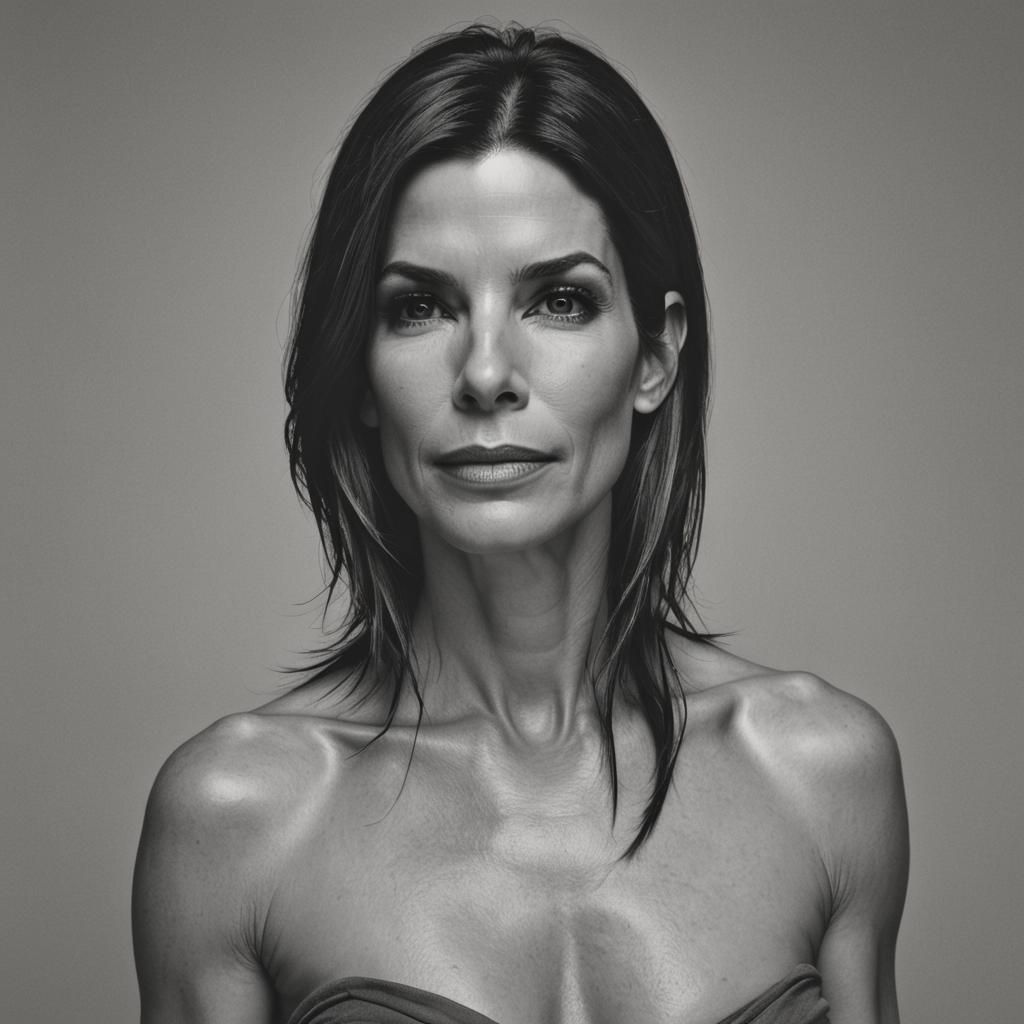 Nude Female Figure Facing Viewer