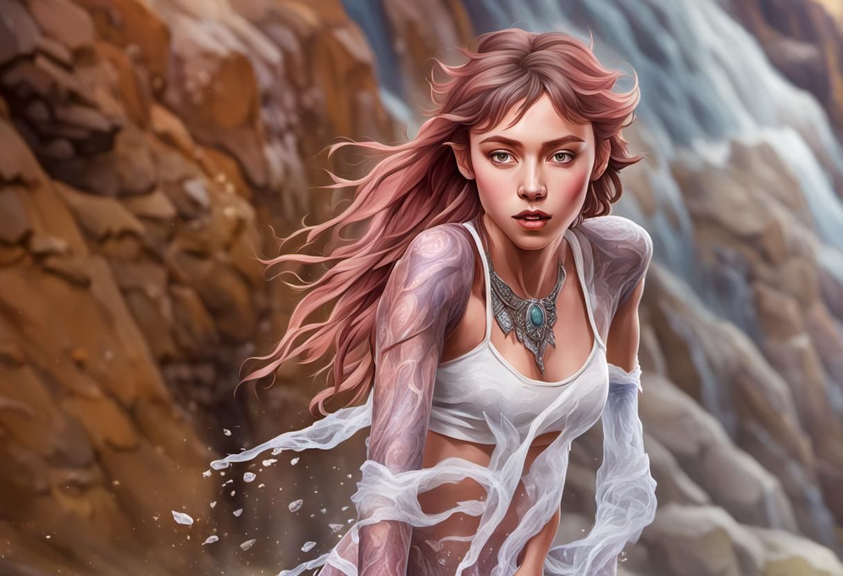 Minimalist Network Diagram in Abstract Style