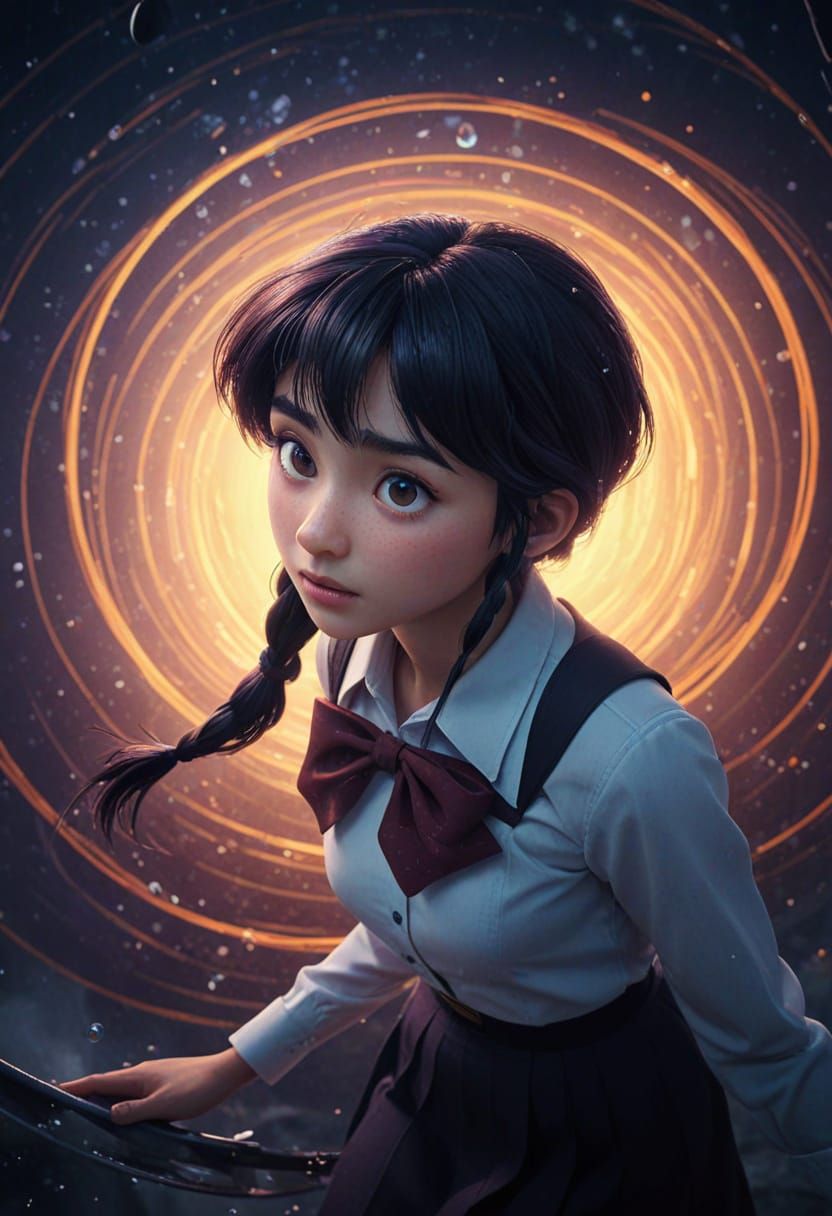 Komi Shouko in a Fantastical Reality Bending Vortex