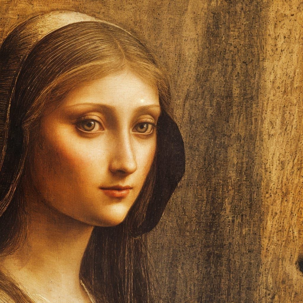Leonardo's Portrait of a Woman in Intimate Close-Up