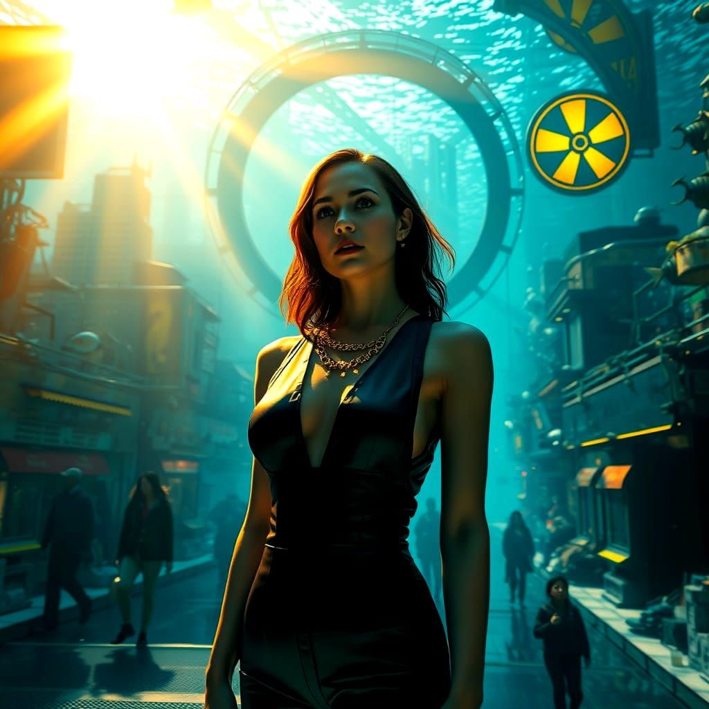 With a high radiation level from a nuclear holocaust they'll be underwater possibly for life