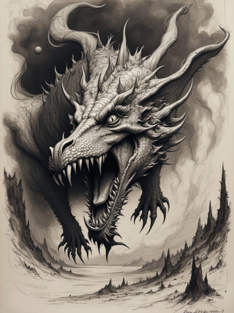 Dragon Sketch