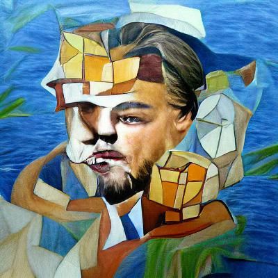 Cubist Portrait of a Man