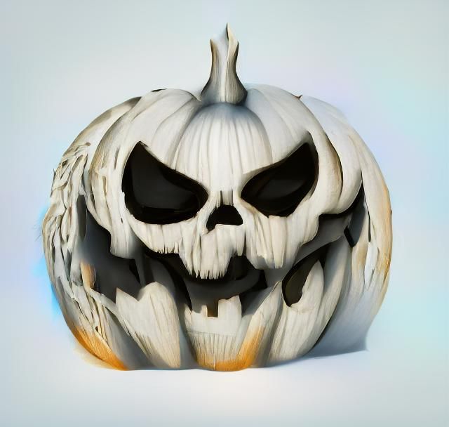 AI Generated Image of a Pumpkin
