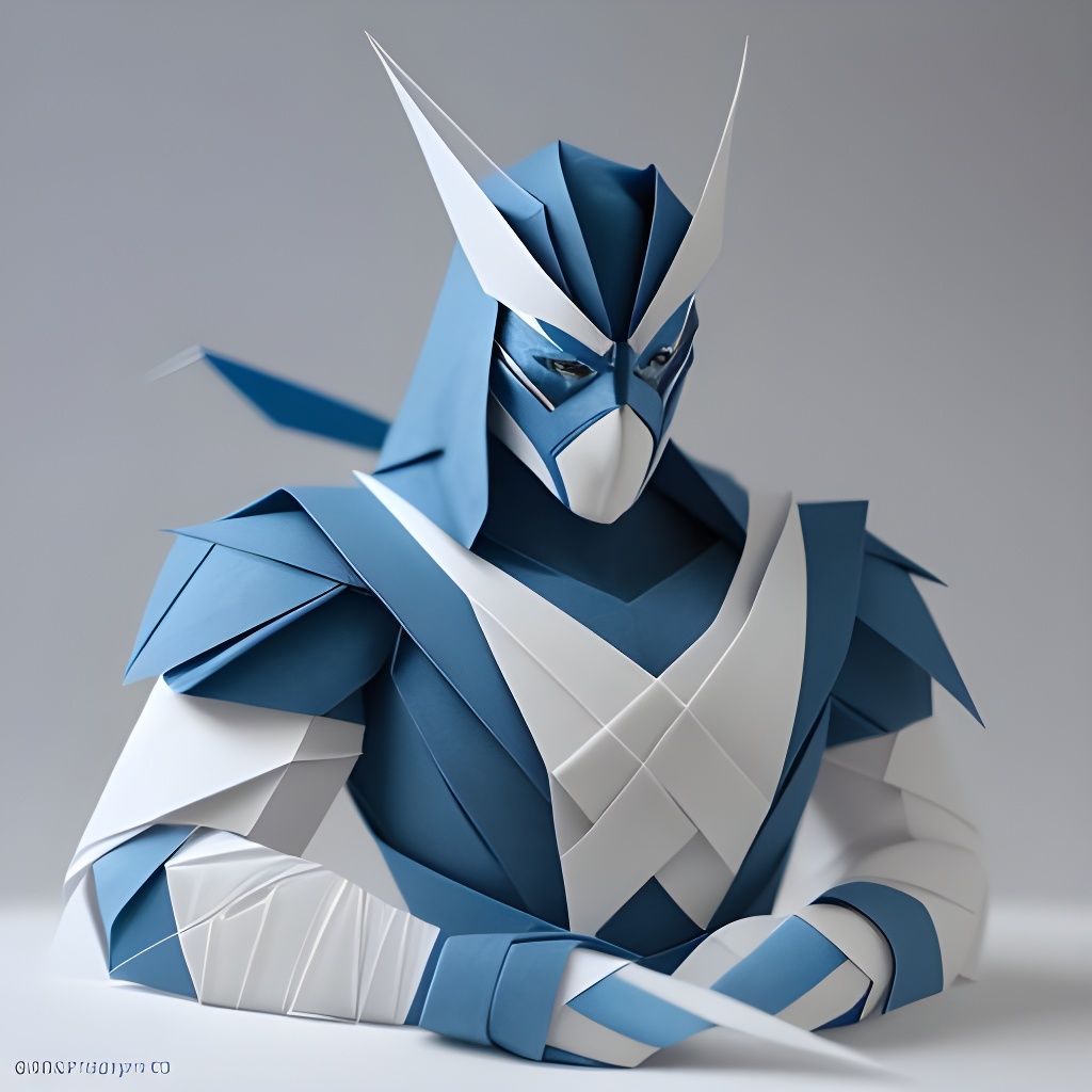 Sub Zero Origami Papercraft in 8K