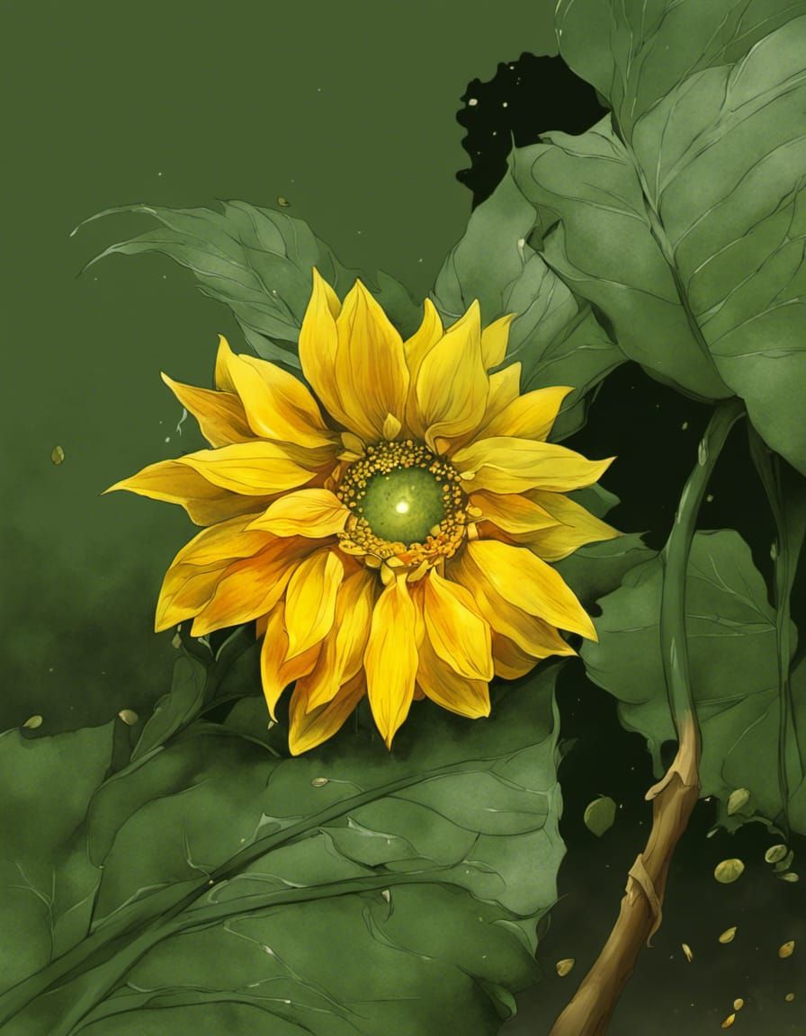 Anime Key Visual Art in Japanese Manga Style