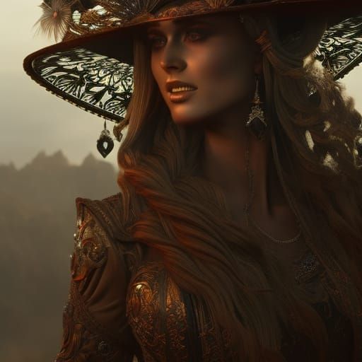 Steampunk Beauty in Insanely Detailed Photograph