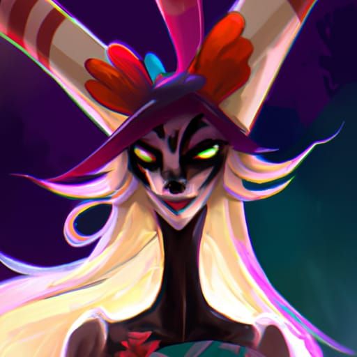Vaggie from Hazbin Hotel: Detailed Portrait