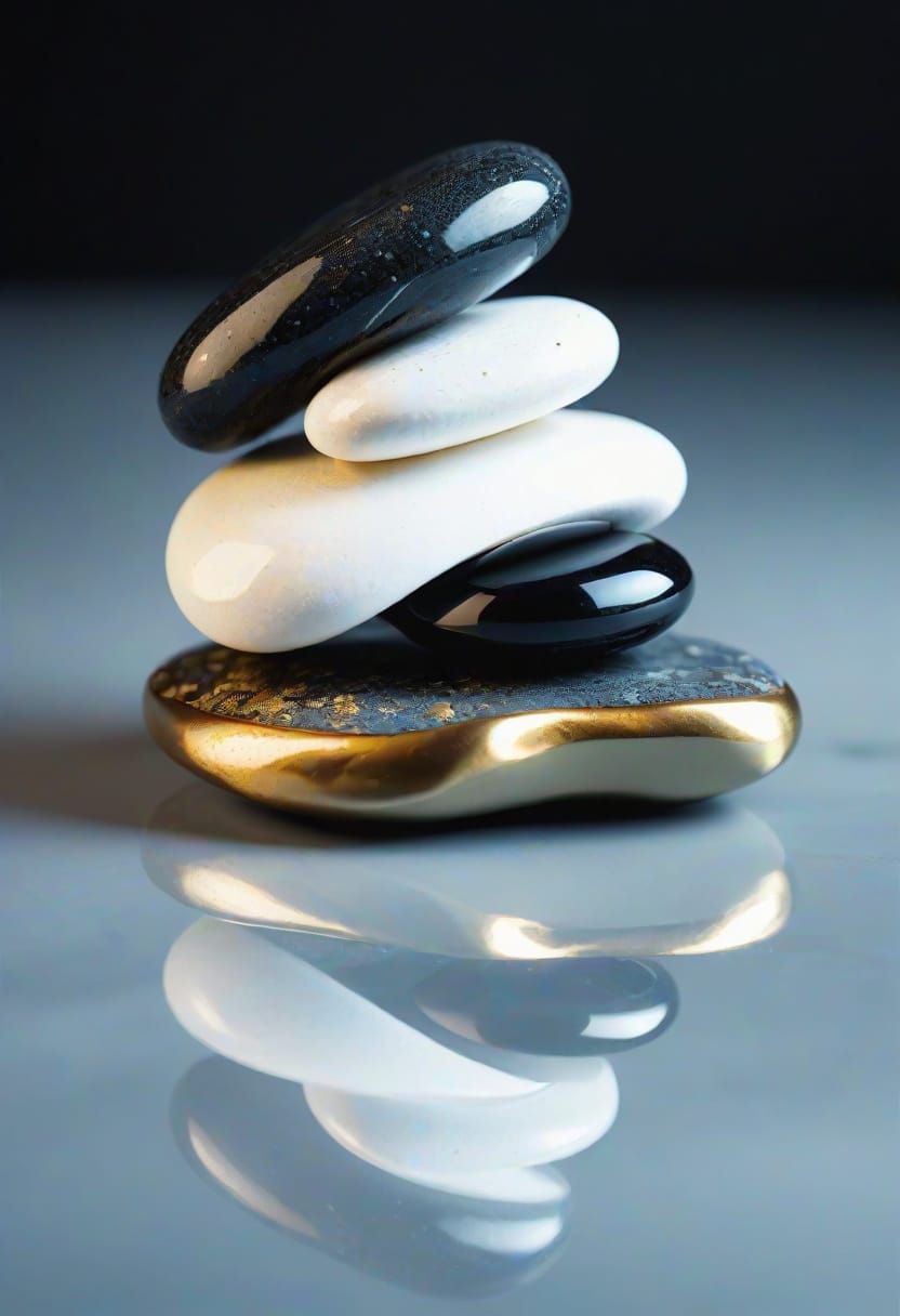 Sleek Luxury Stones in High-Contrast Hues