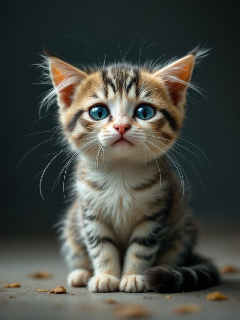 Saddest Cat: A Portrait of Melancholy