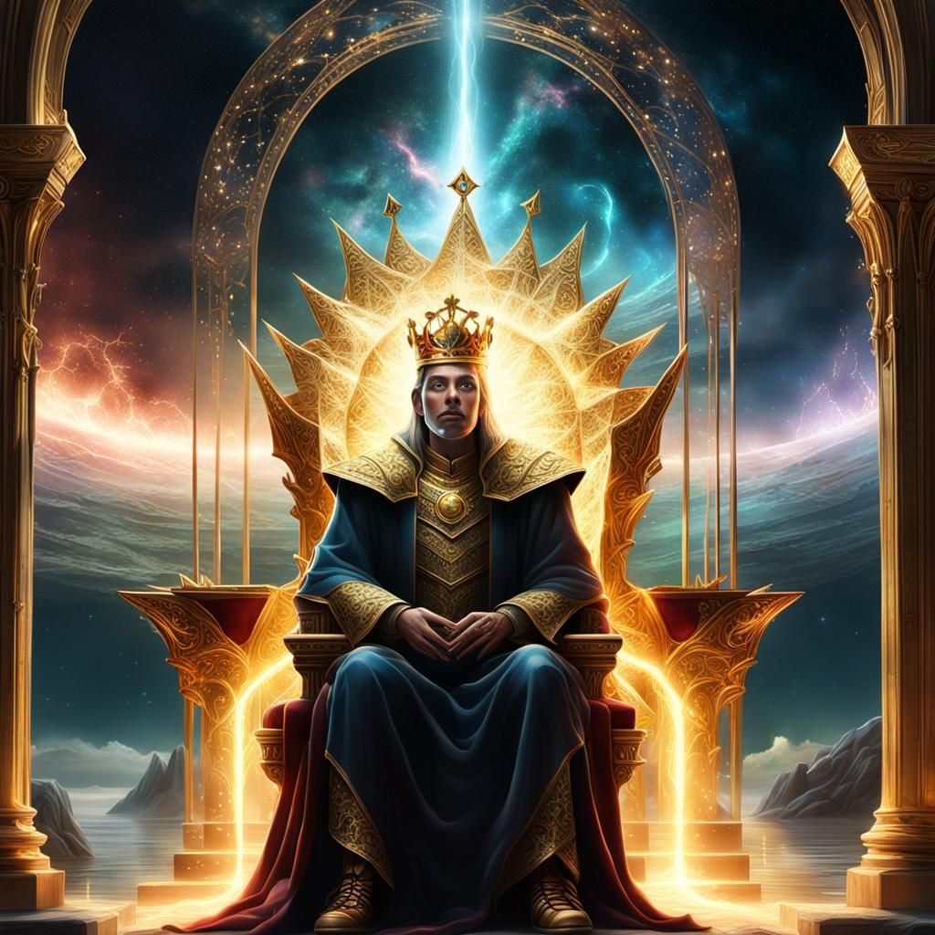 Celestial Throne: A High Fantasy Concept Art