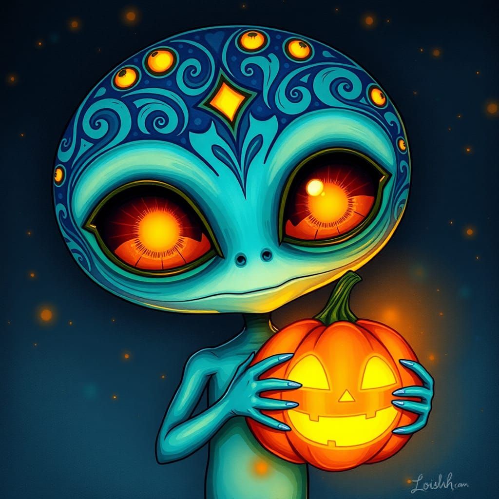 Cute alien