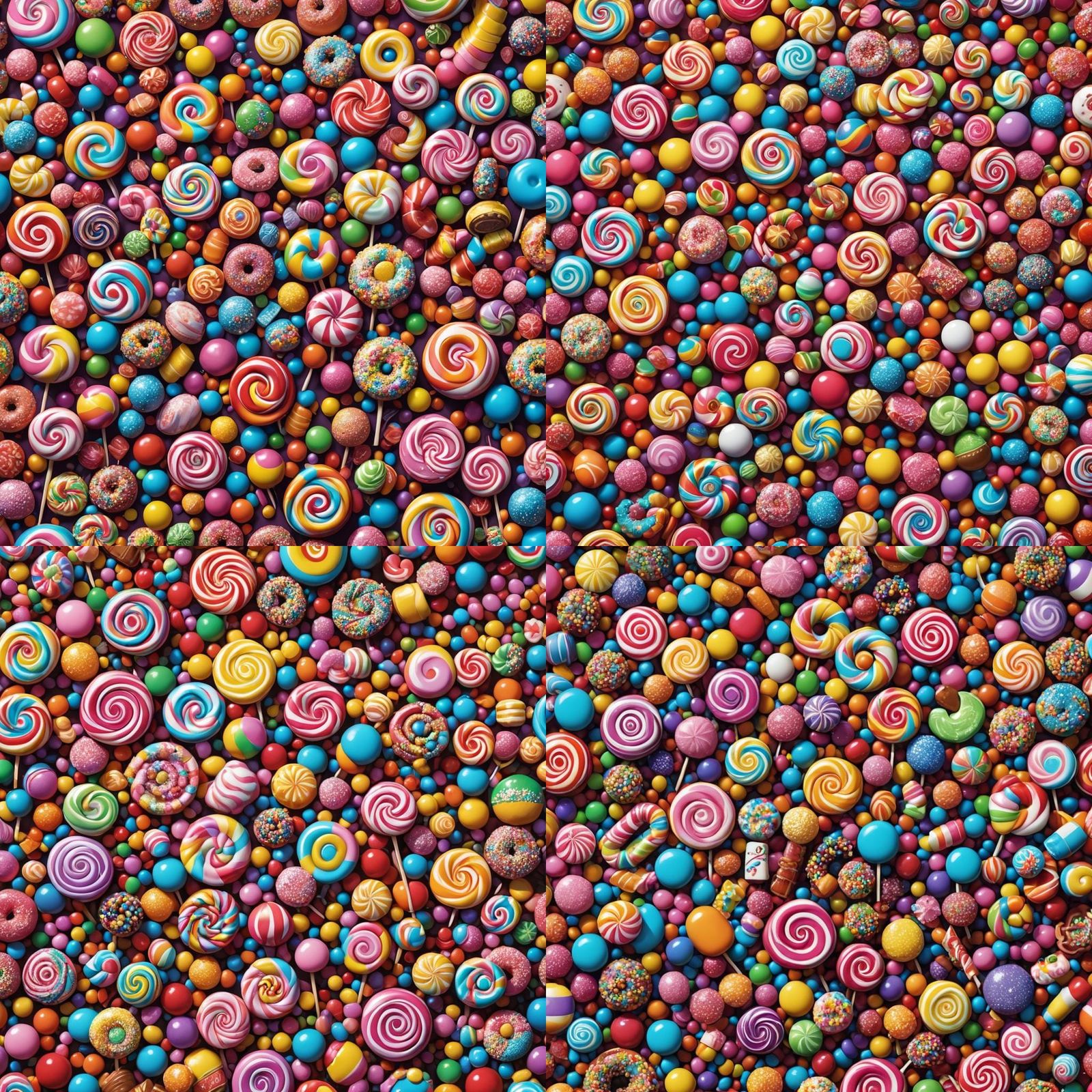 Thailand Surviving: Candy Art Style Illustration