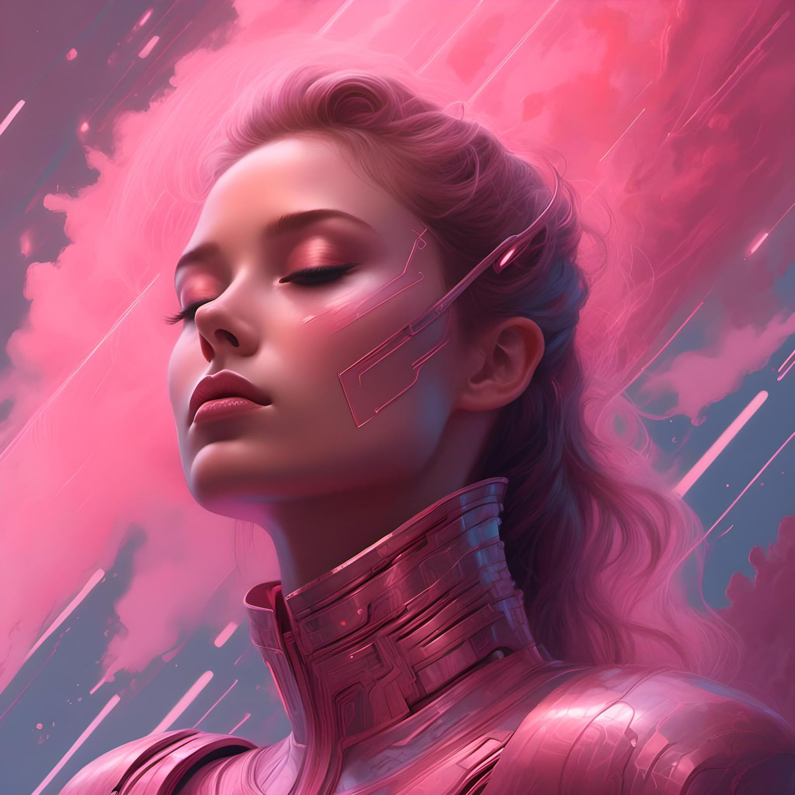 Retro-Wave-  Pink Edition