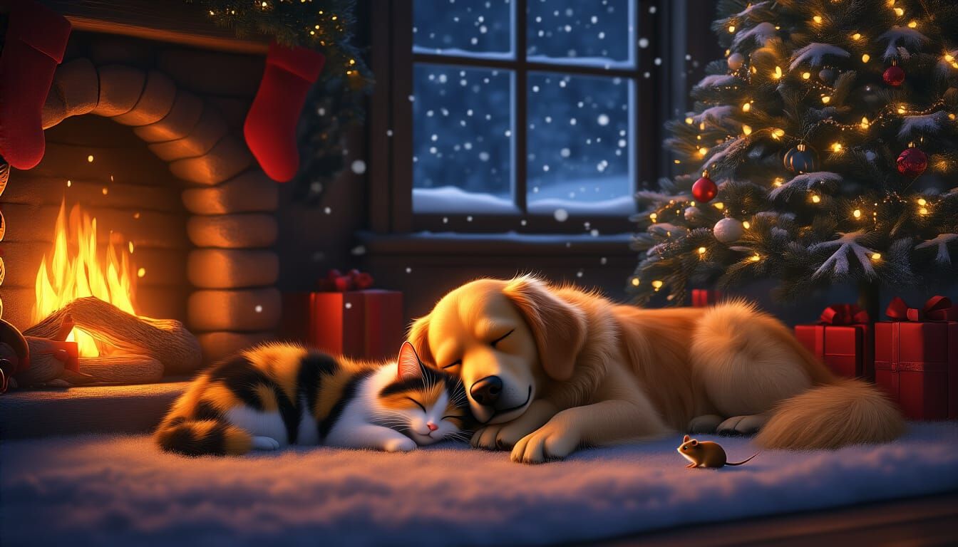 Nothing was stirring - not even a mouse