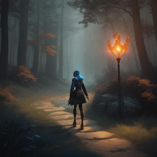 Crossroads: Choices and Transformation in Splash Art