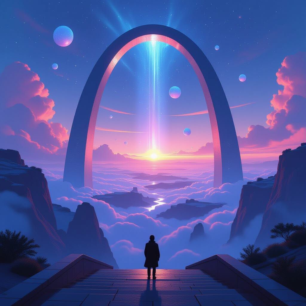 Gossamer Valley Vista from Great Arch Platform