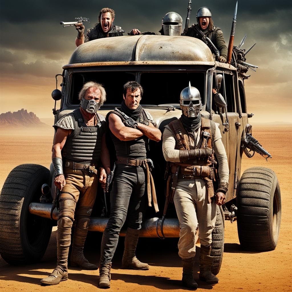 Mad Max Meets Monty Python: Absurdist Wasteland