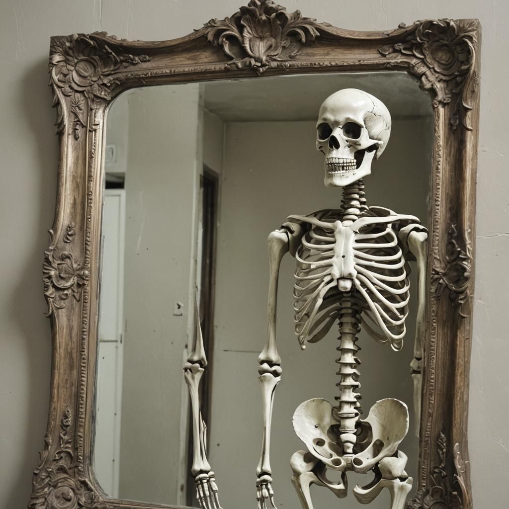 Skeleton Reflection: A Symbolic Mirror Image