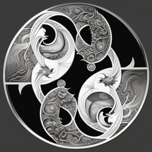 Ying Yang Symbol of balance