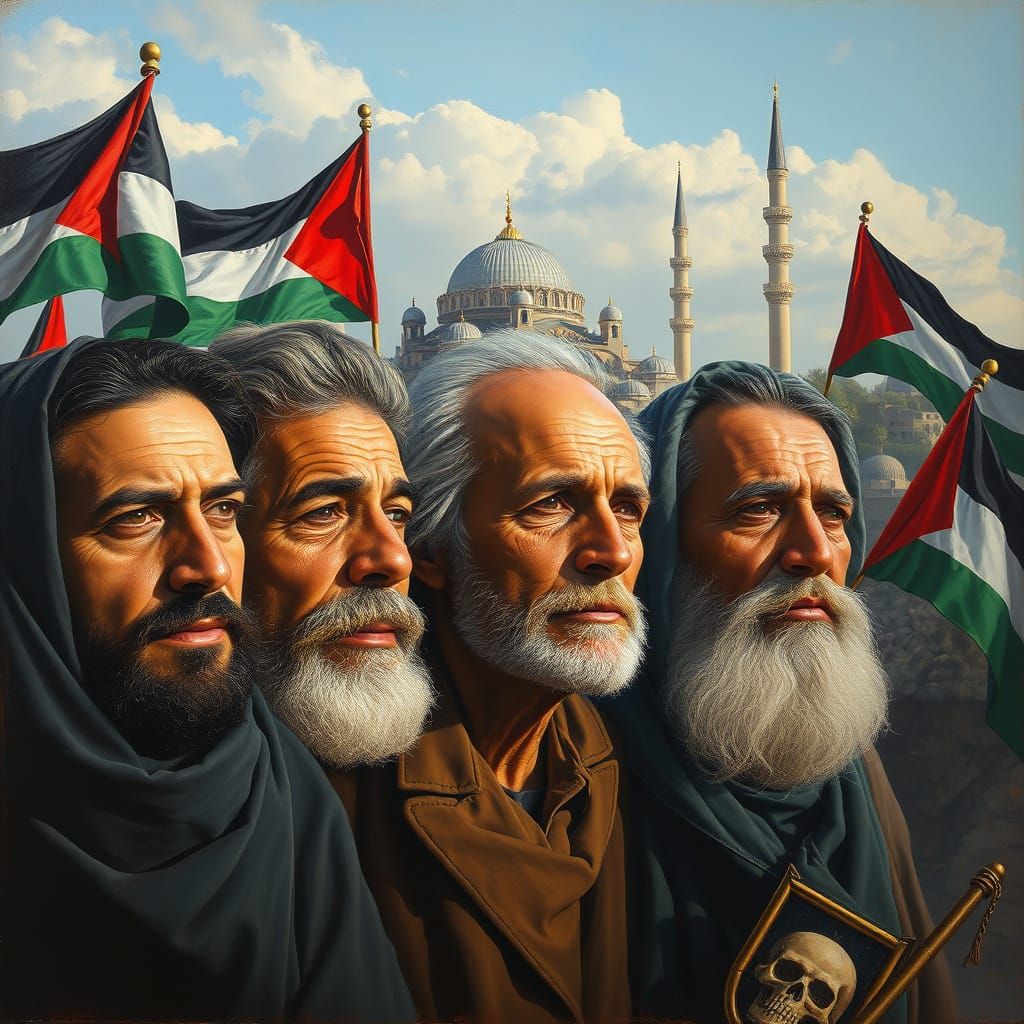 Palestinian Faces Radiate Hope and Resilience