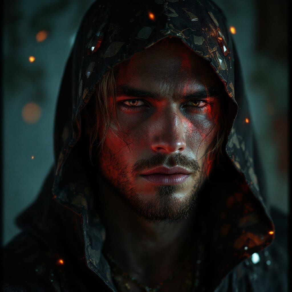 Photorealistic Male Jessica Rabbit Reimagining in 64K