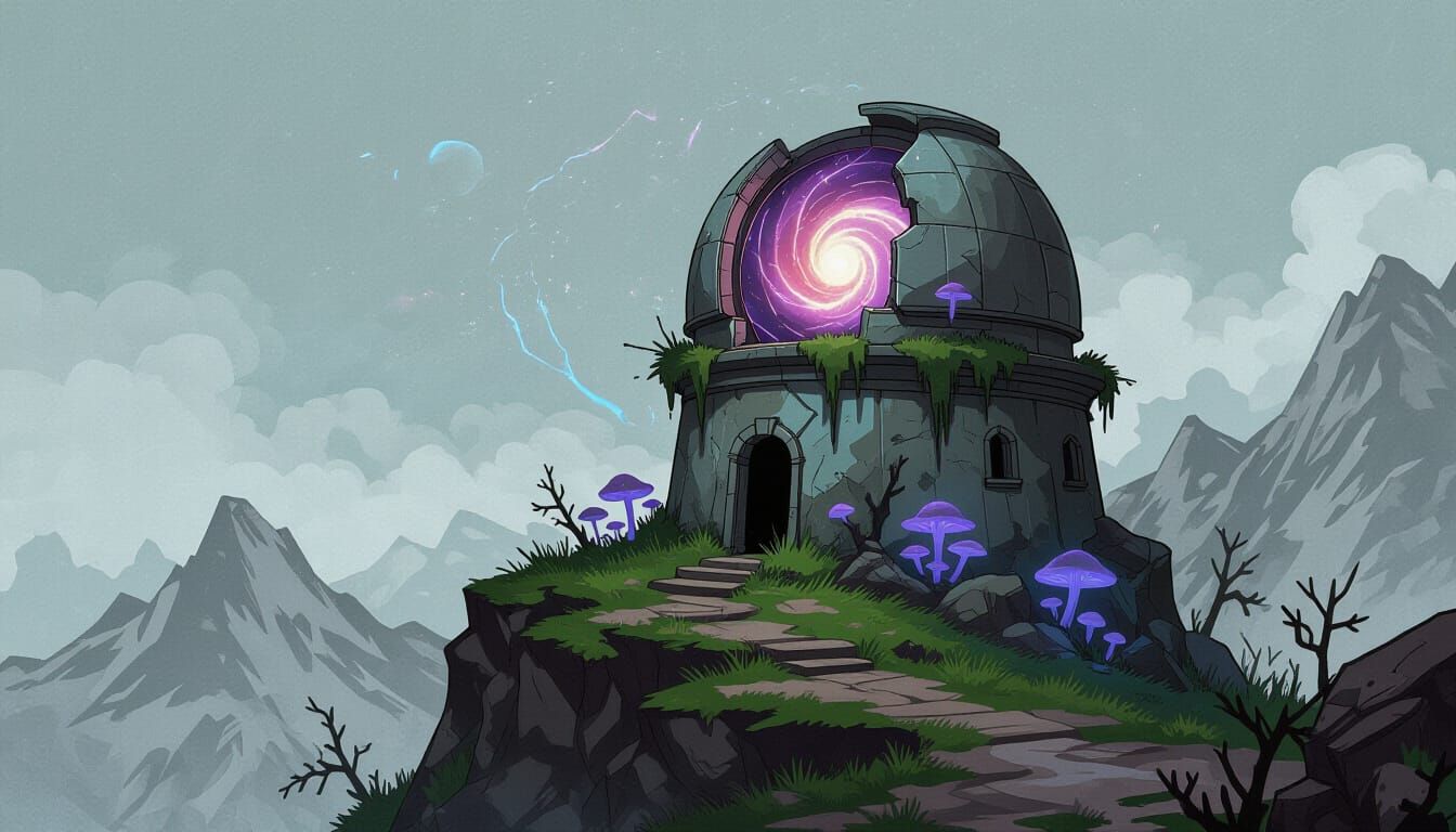 Cosmic Observatory Hideout 🔭🌌