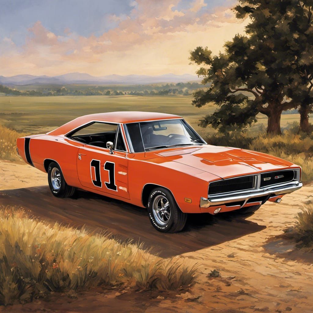 General Lee: 1969 Dodge Charger from Dukes of Hazzard