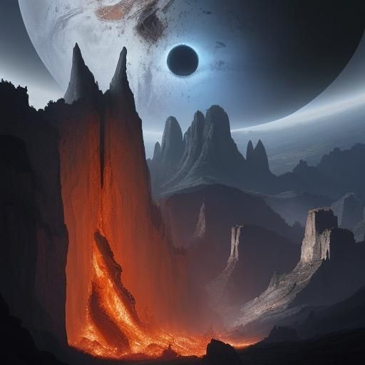 Detailed Matte Painting: Finding Heaven in Hell